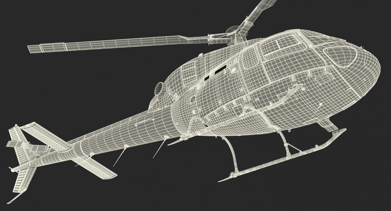 3D Air Ambulance Helicopters Collection