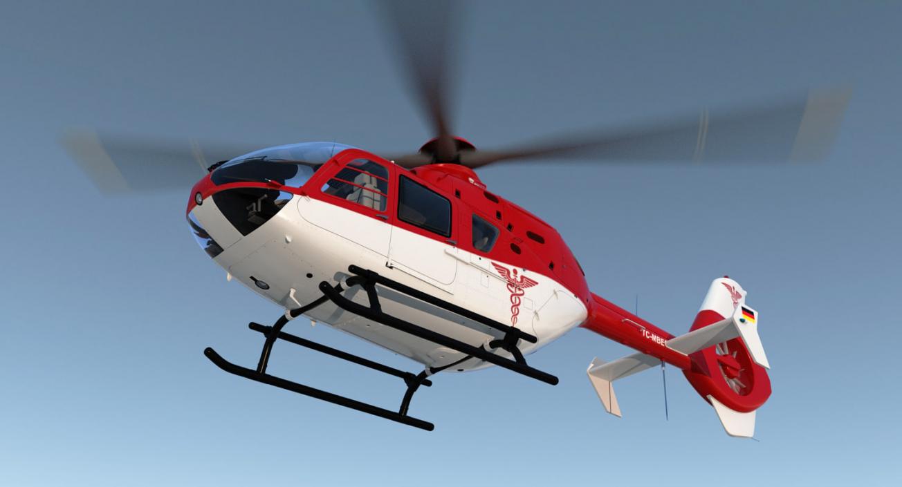 3D Air Ambulance Helicopters Collection