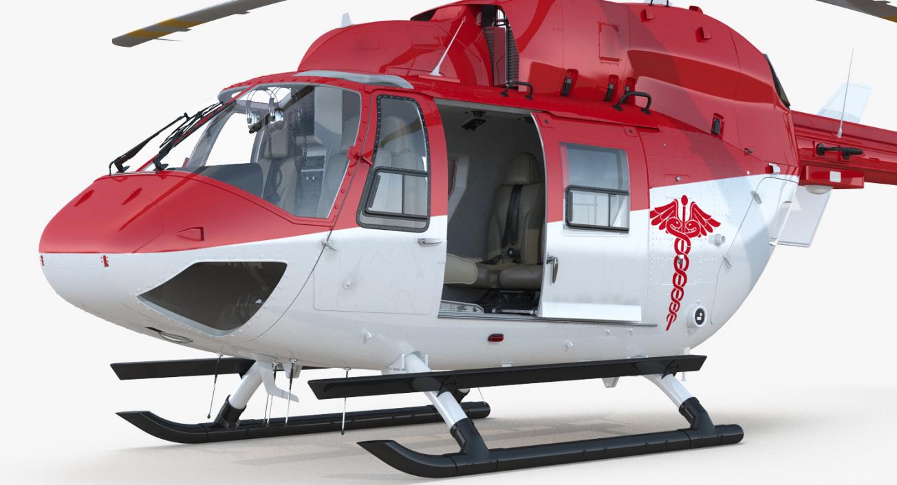 3D Air Ambulance Helicopters Collection