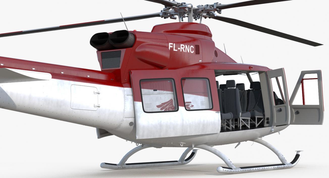 3D Air Ambulance Helicopters Collection