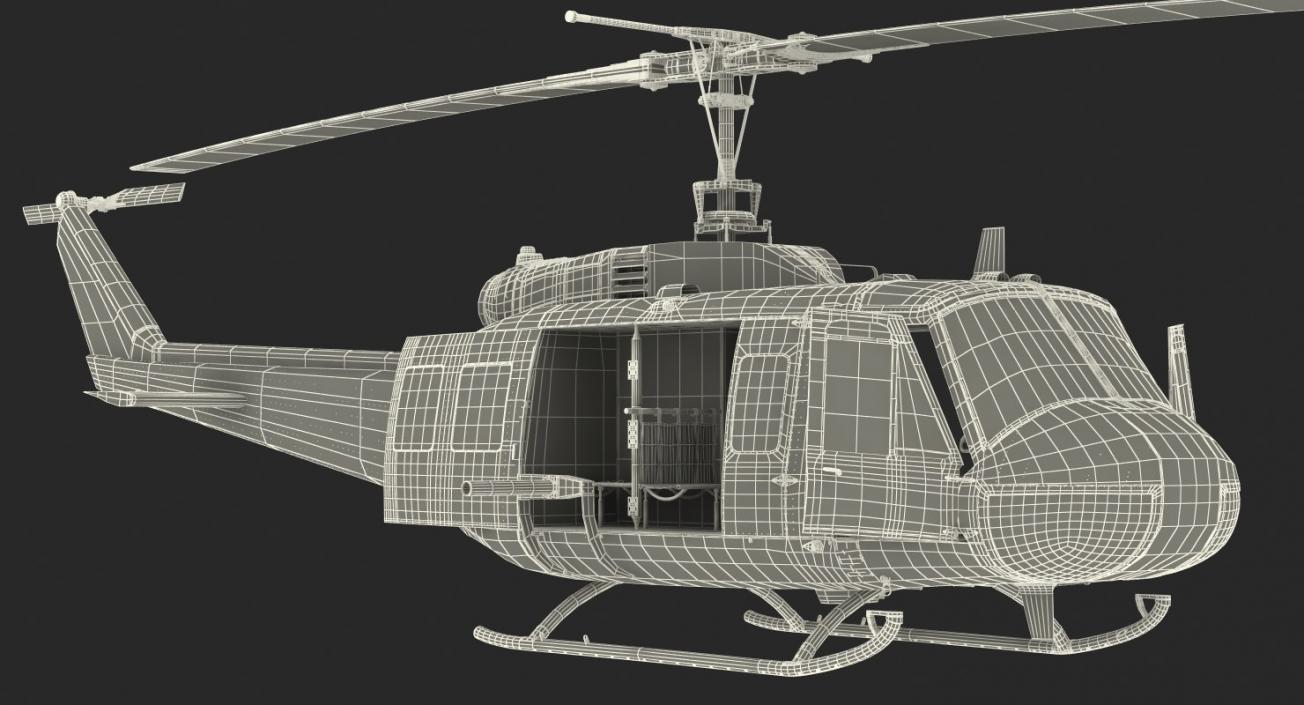 3D Air Ambulance Helicopters Collection