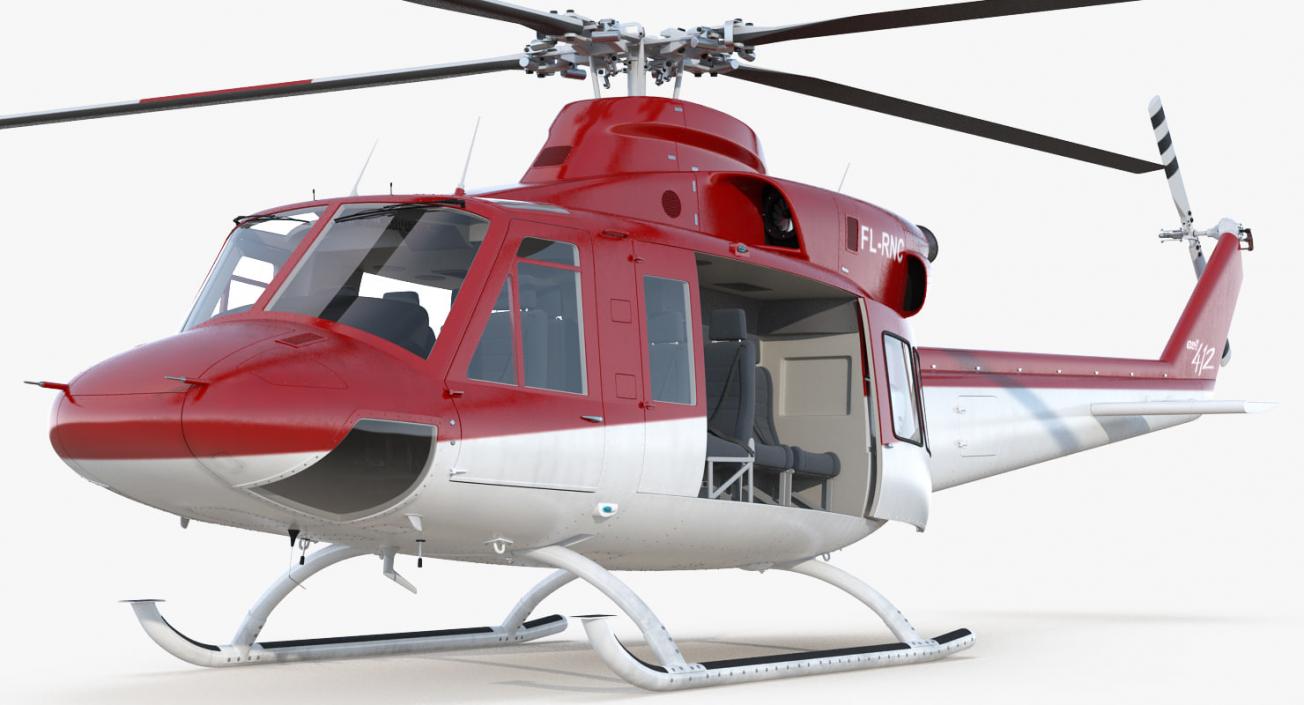 3D Air Ambulance Helicopters Collection