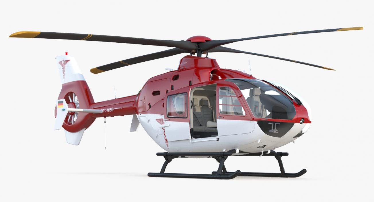 3D Air Ambulance Helicopters Collection