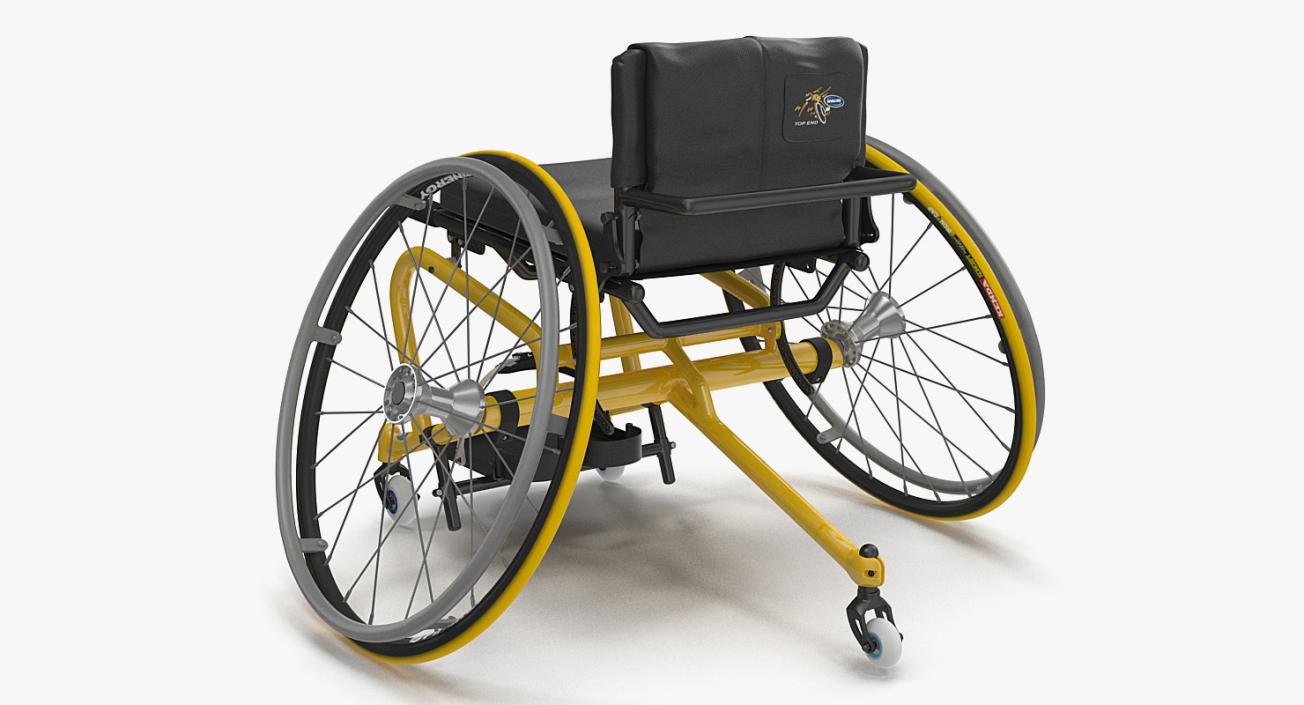 Wheelchairs 3D Models Collection 4 3D model