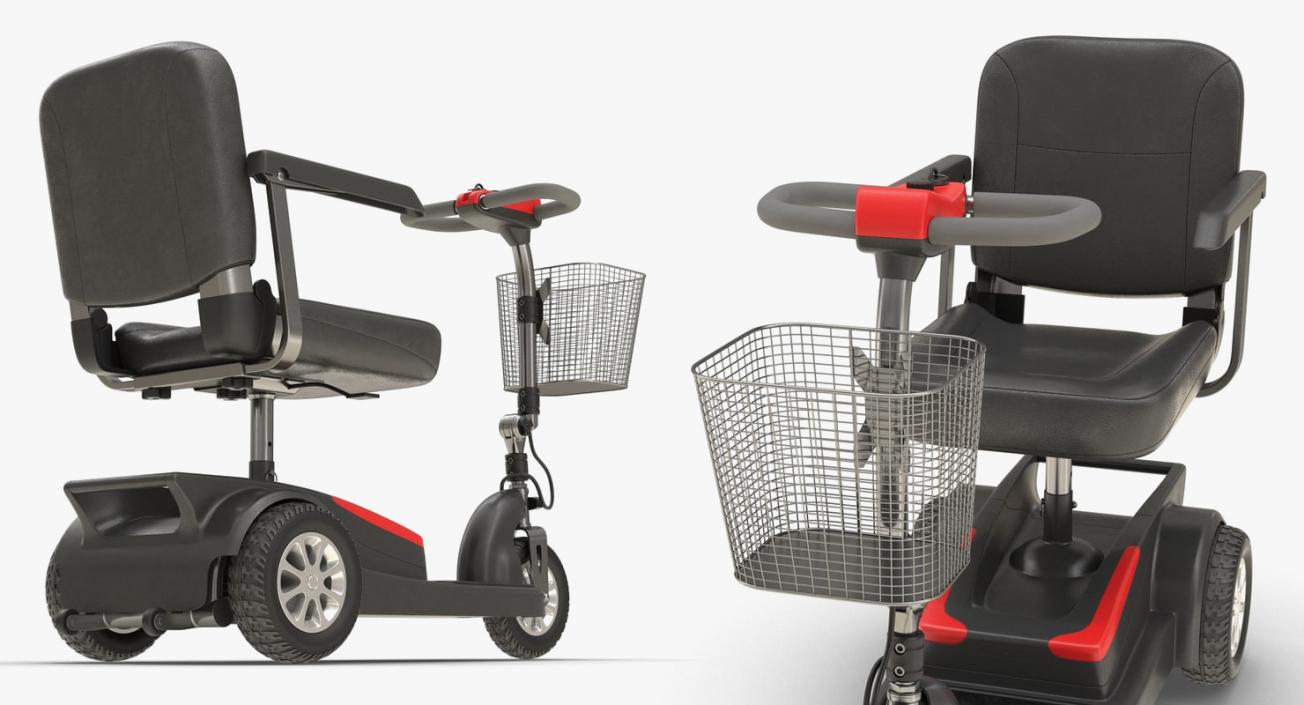 Wheelchairs 3D Models Collection 4 3D model