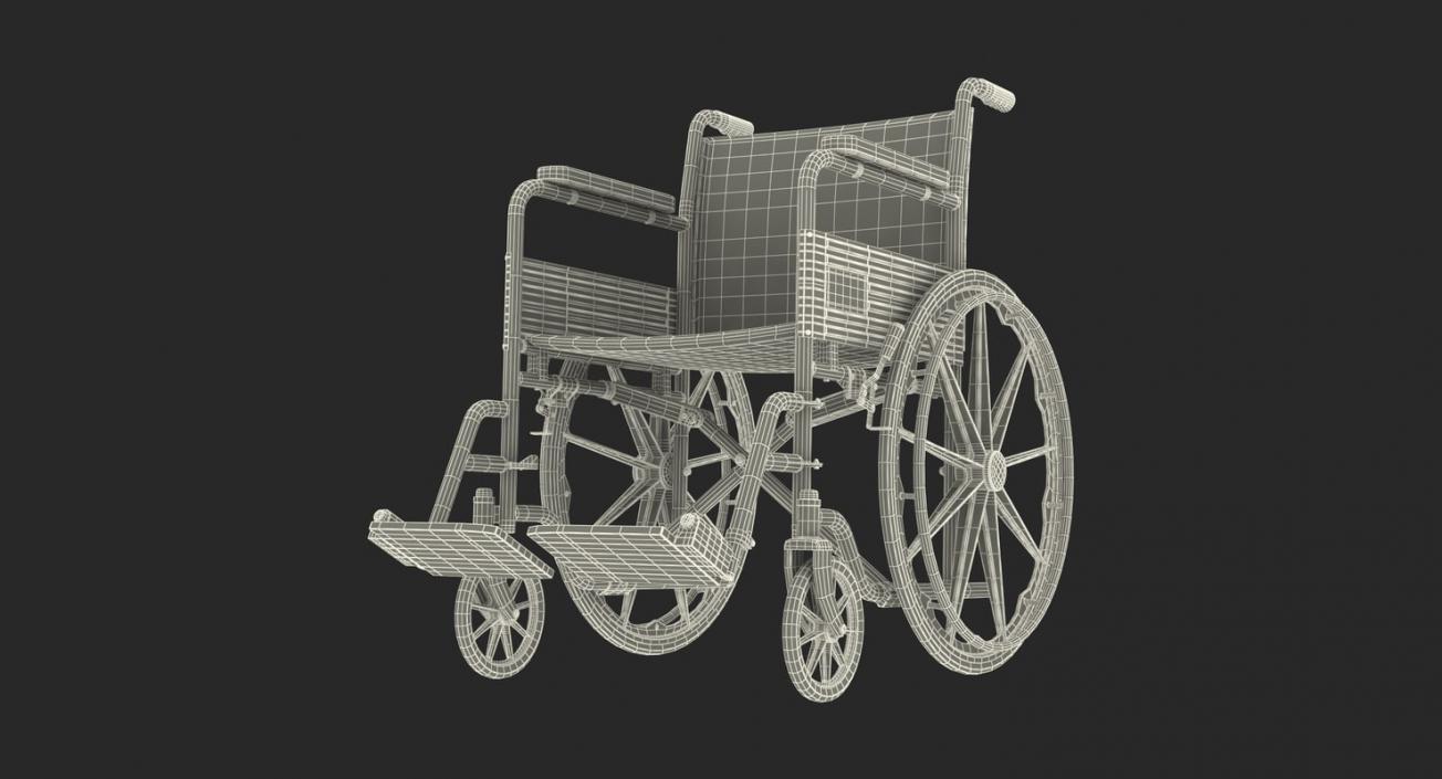 Wheelchairs 3D Models Collection 4 3D model