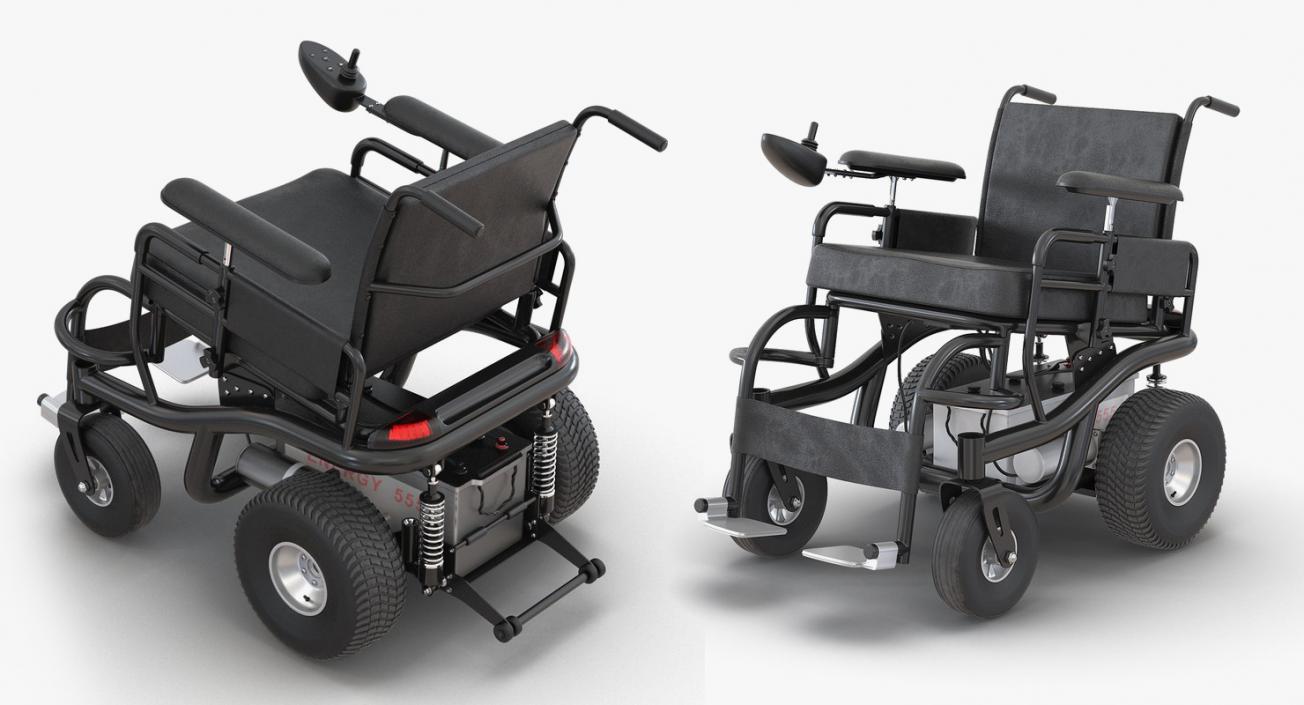 Wheelchairs 3D Models Collection 4 3D model