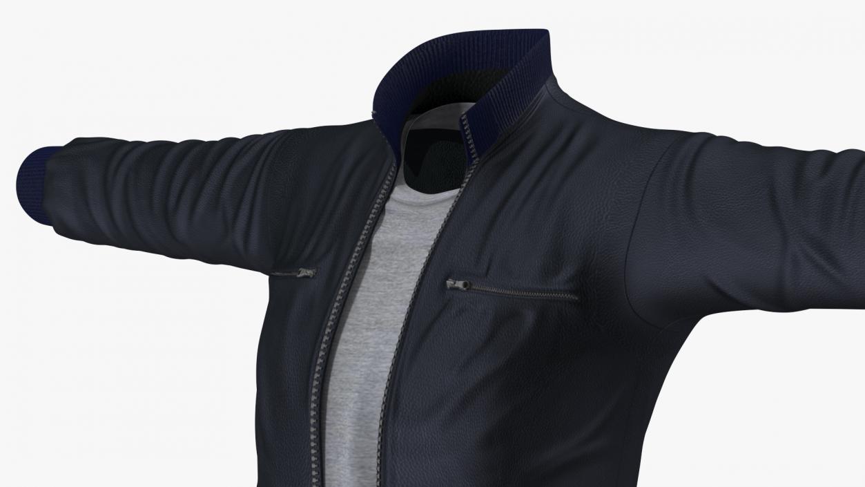 3D Street Clothes Set model