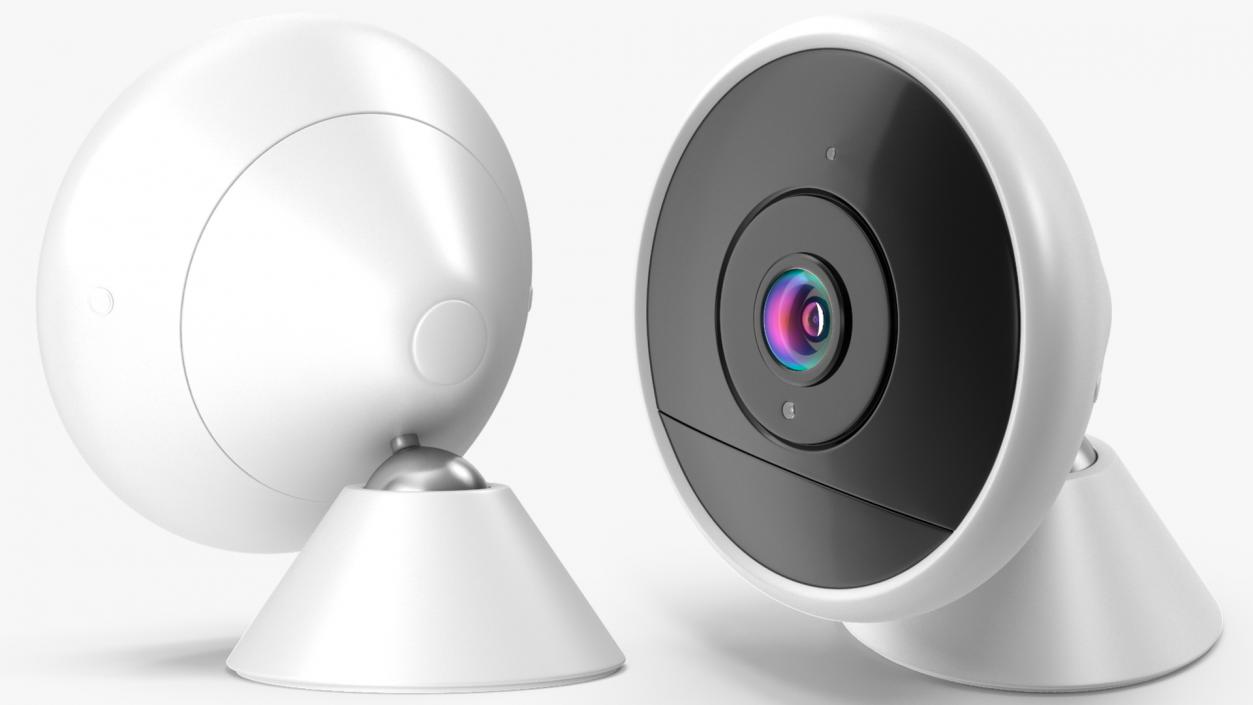 Weatherproof Wired Security Camera 3D model