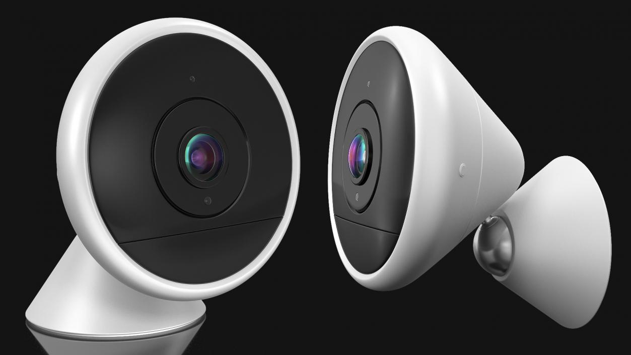 Weatherproof Wired Security Camera 3D model