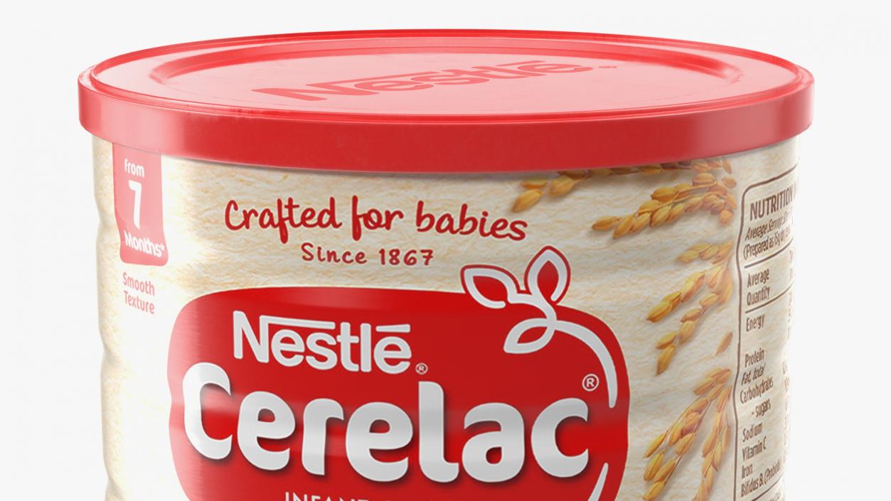 Nestle Cerelac Baby Rice 3D model