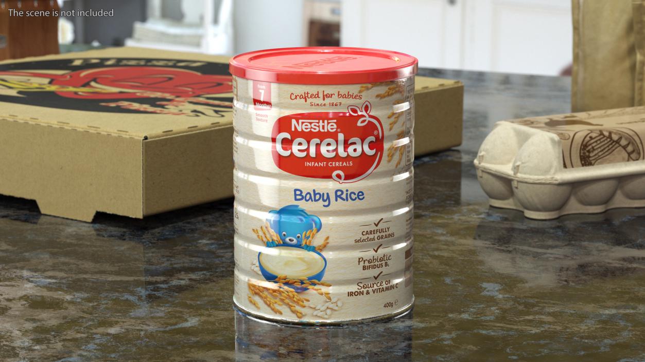 Nestle Cerelac Baby Rice 3D model