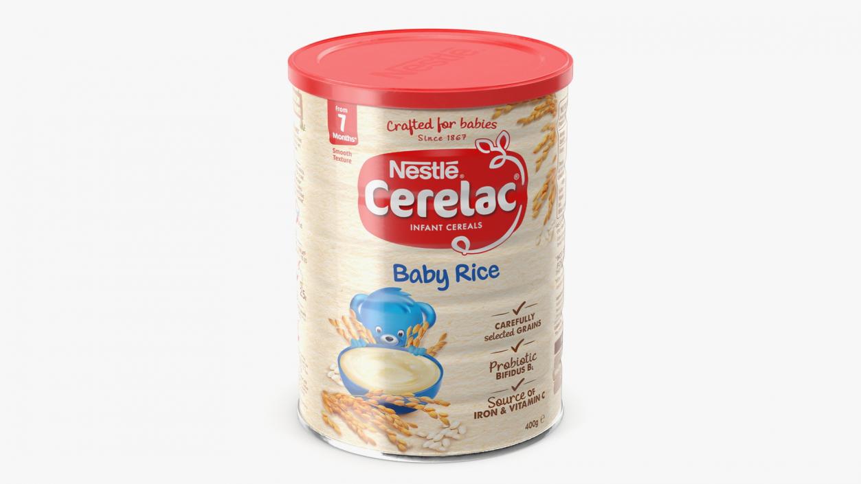 Nestle Cerelac Baby Rice 3D model