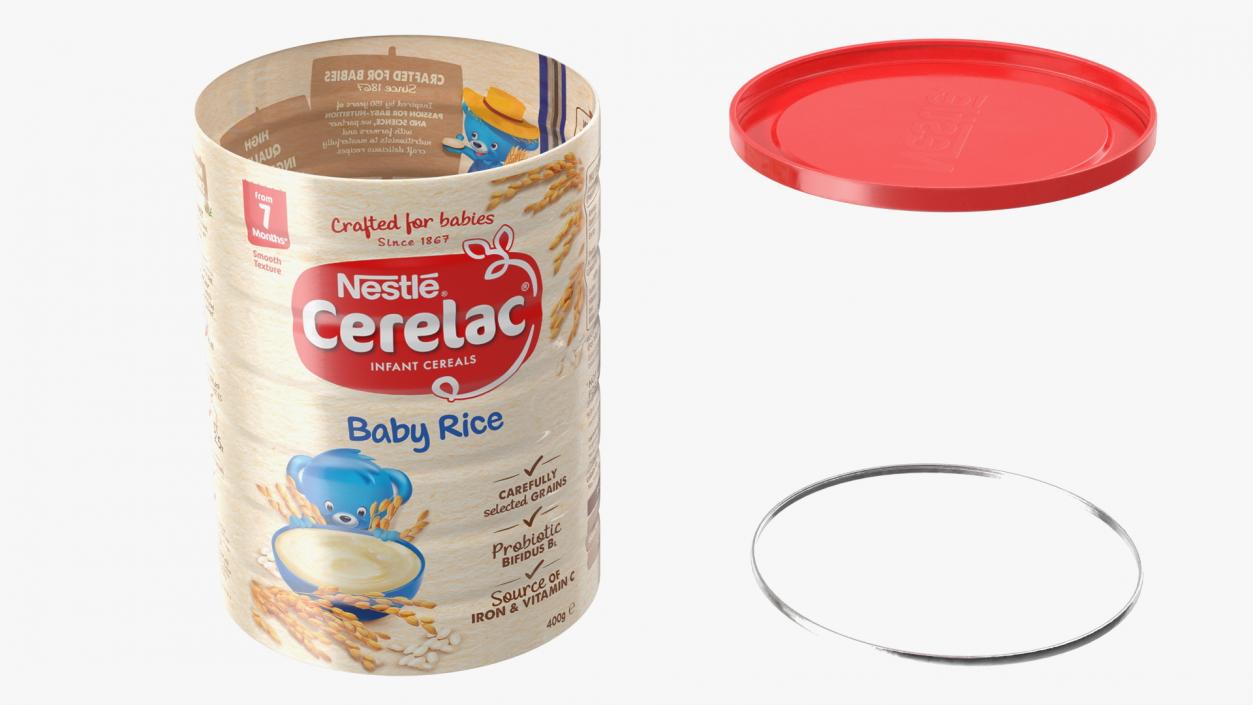 Nestle Cerelac Baby Rice 3D model