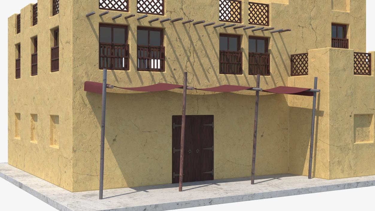 3D model Arab House