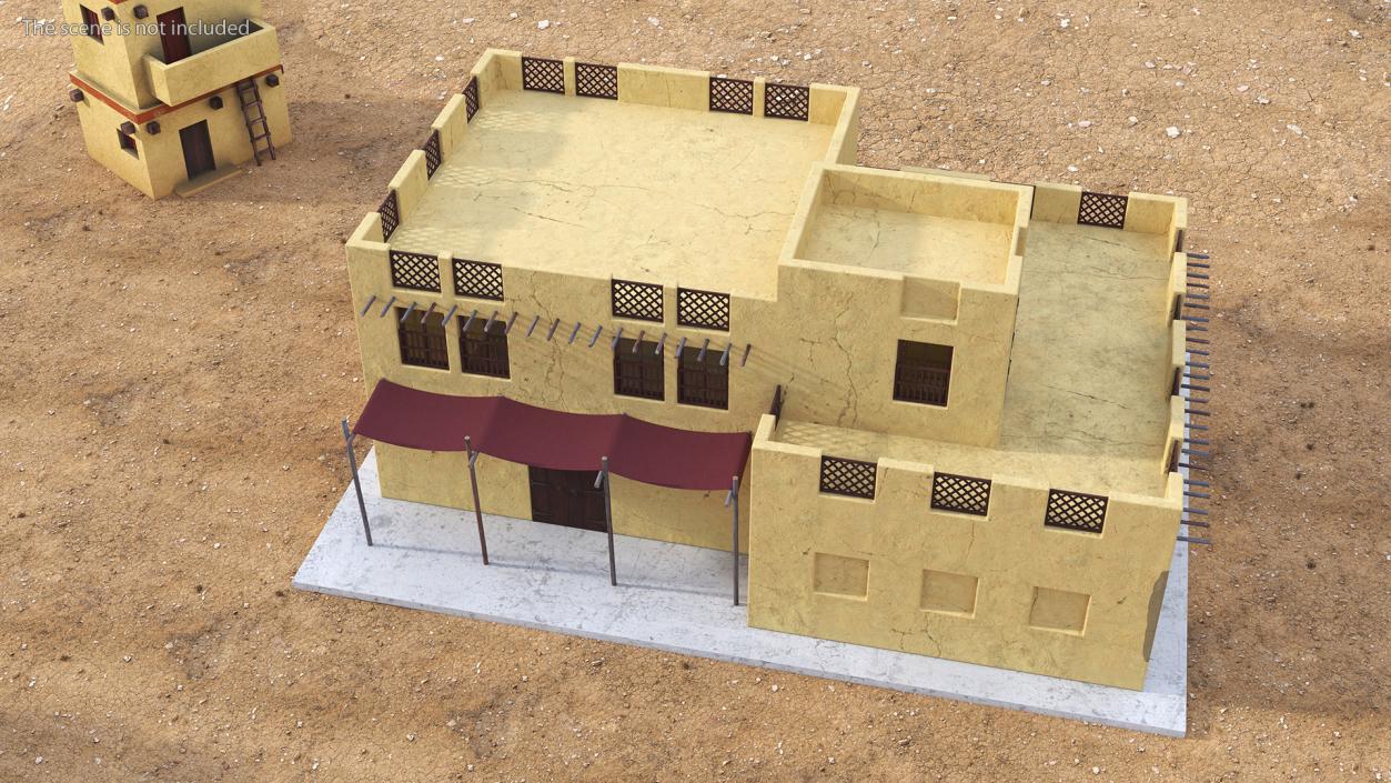 3D model Arab House