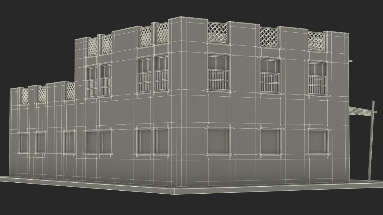 3D model Arab House