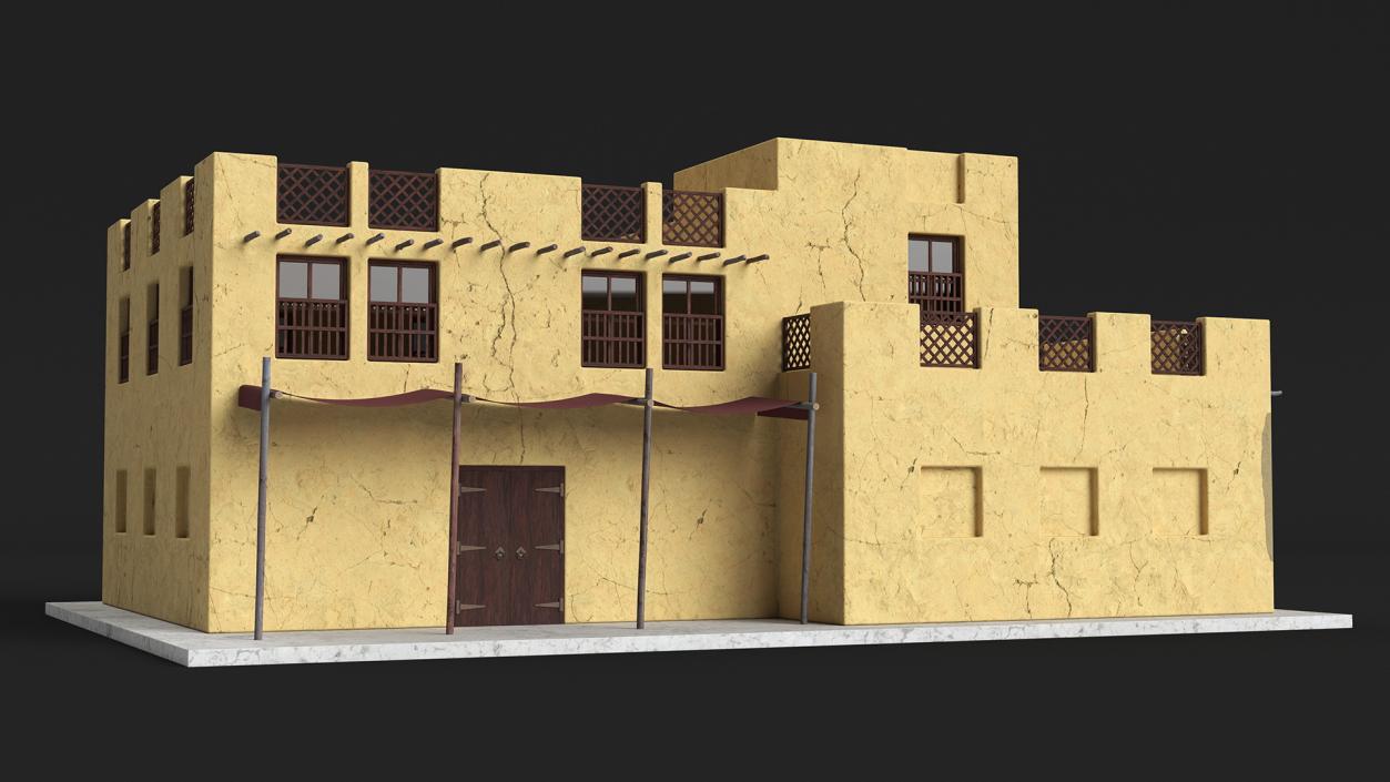 3D model Arab House