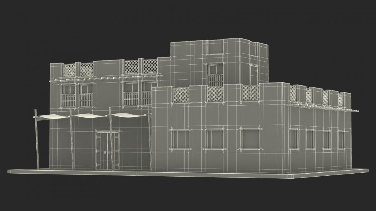 3D model Arab House