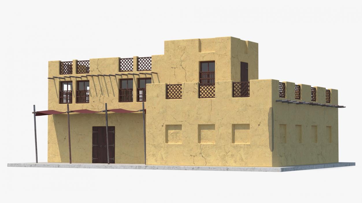 3D model Arab House