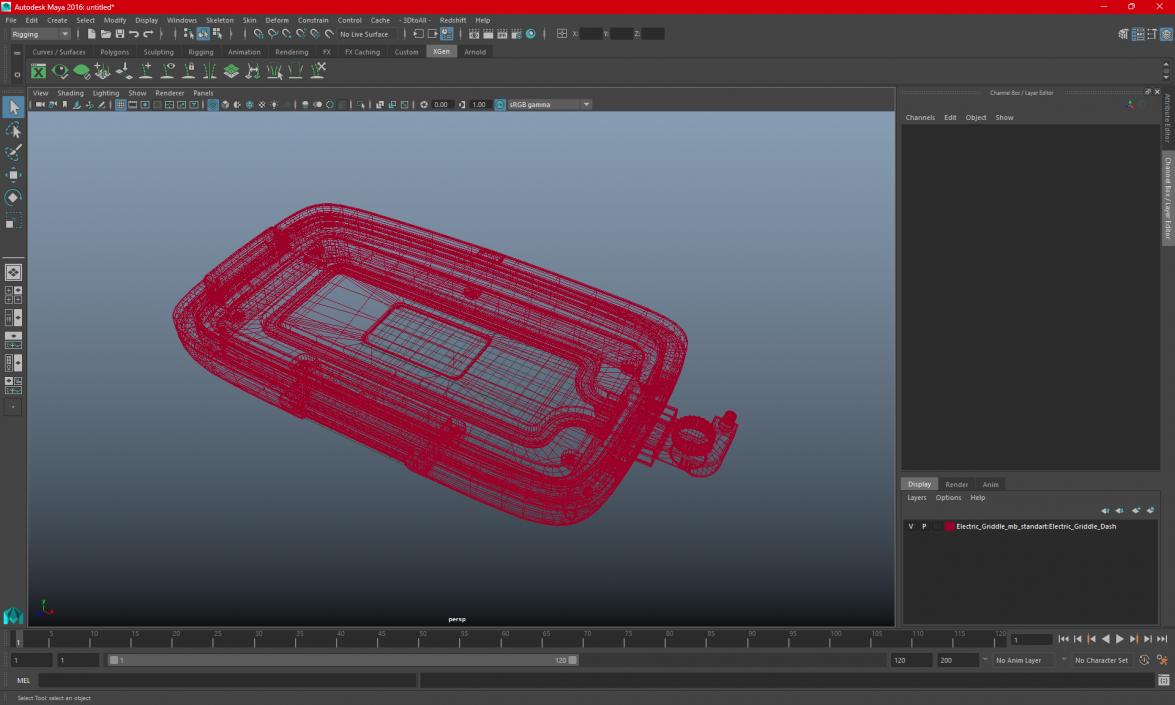 3D Electric Griddle Dash