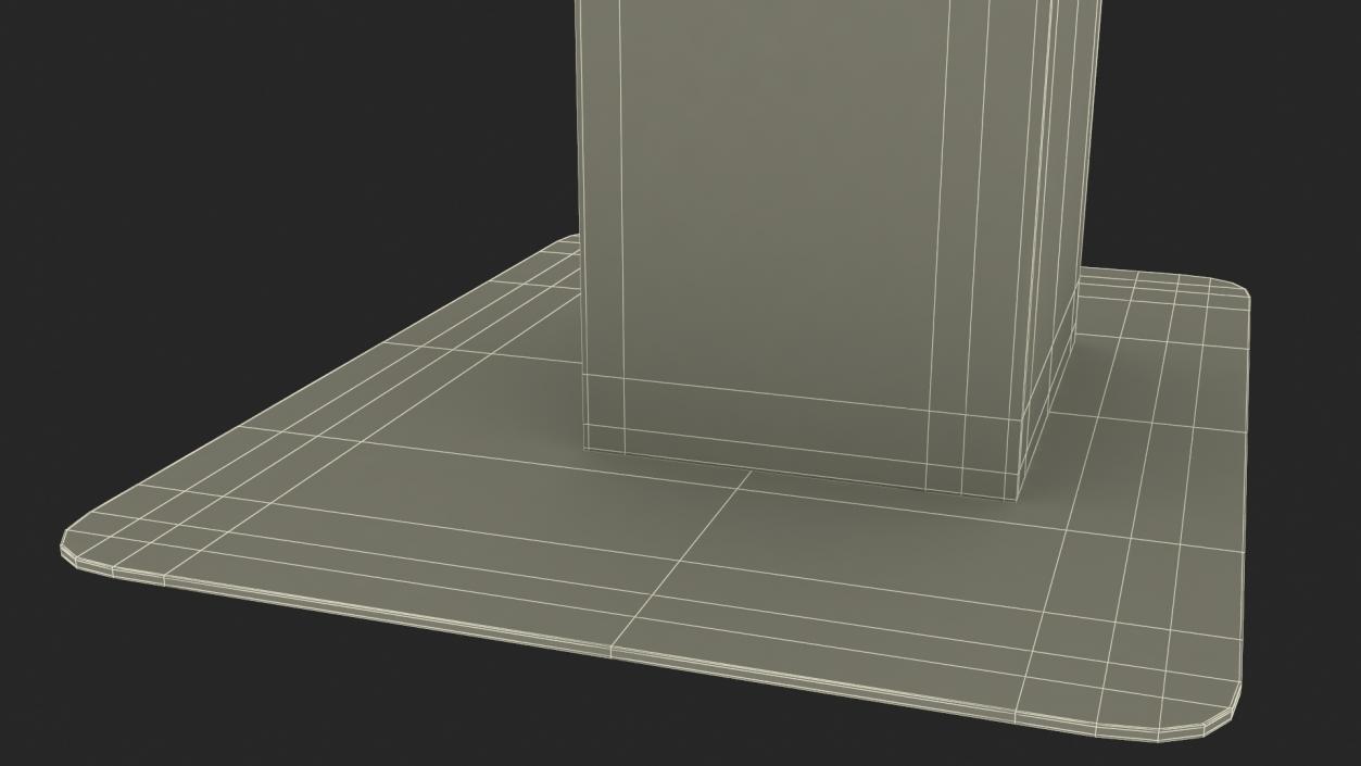 3D Hotel Kiosk 3 model