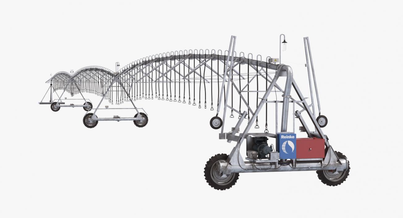 3D model Center Pivot Irrigation System