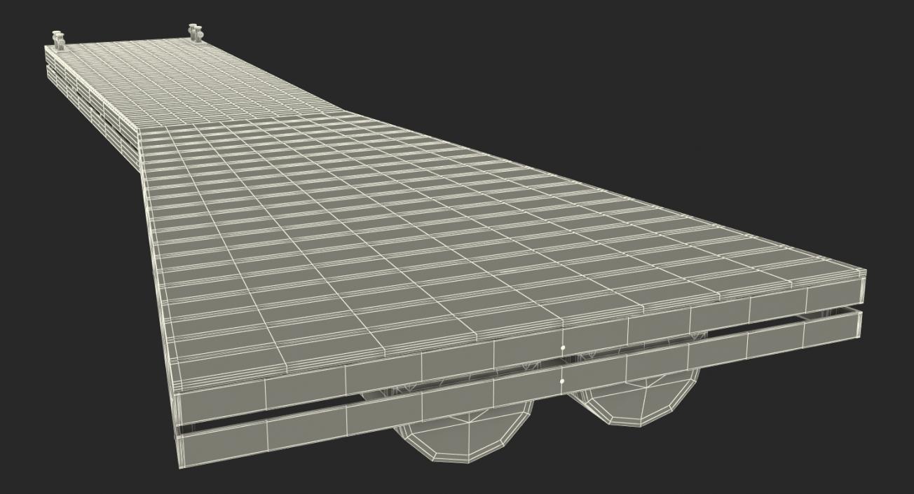 3D model Flottant Ponton Modulaire