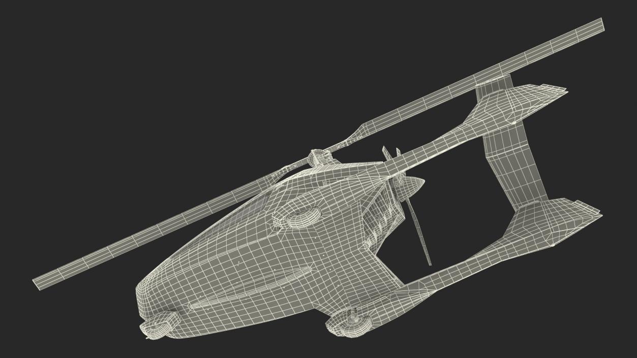 Nisus Gyroplane Rigged 3D