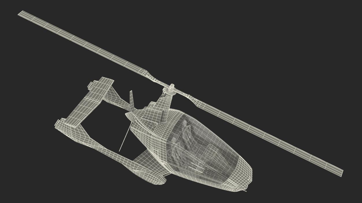 Nisus Gyroplane Rigged 3D