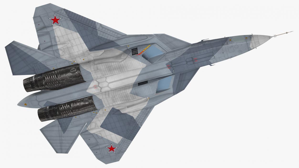 Sukhoi SU 57 Flight 3D model