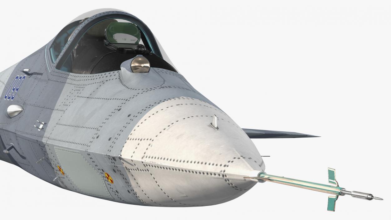 Sukhoi SU 57 Flight 3D model