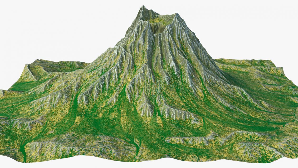 3D model Volcanoes Collection