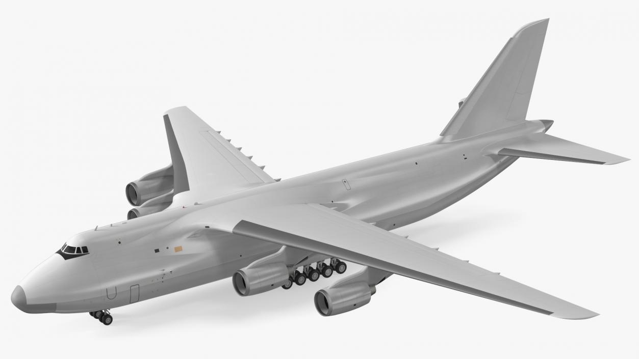 Russian Heavy Transport Aircraft 3D