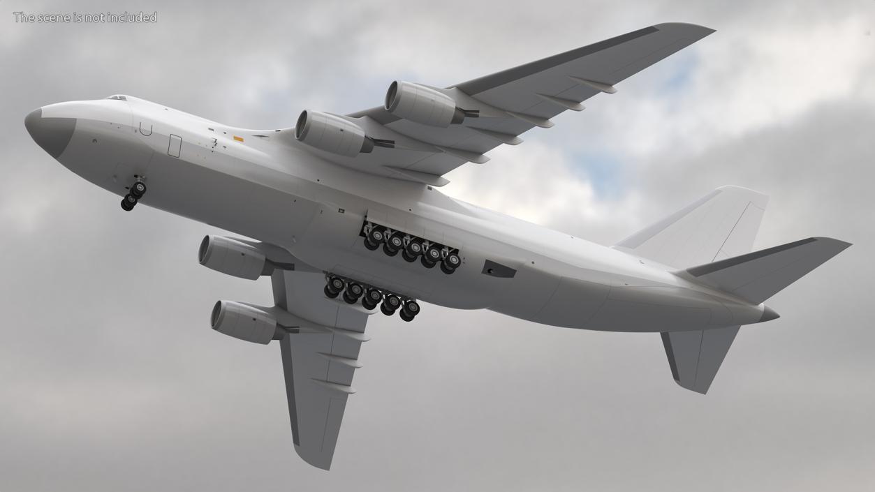 Russian Heavy Transport Aircraft 3D