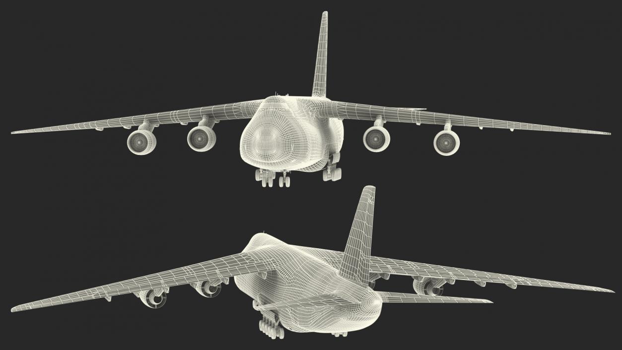 Russian Heavy Transport Aircraft 3D