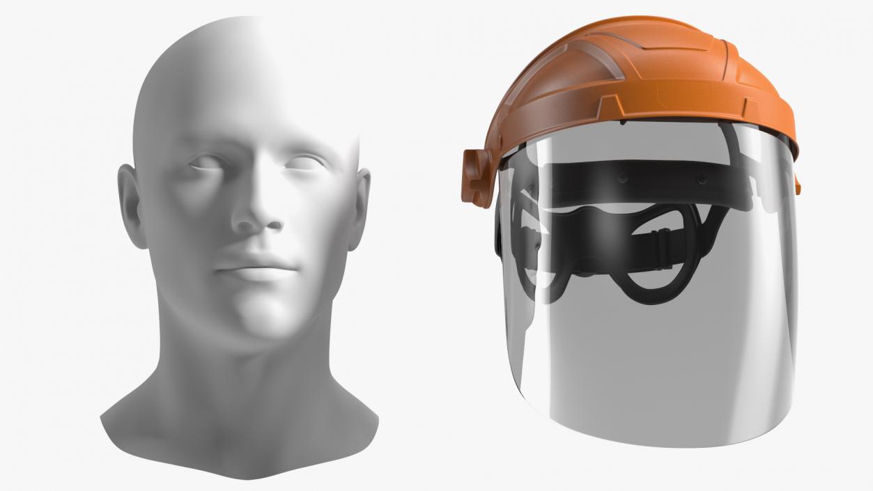 Dark Visor Face Shield 3D