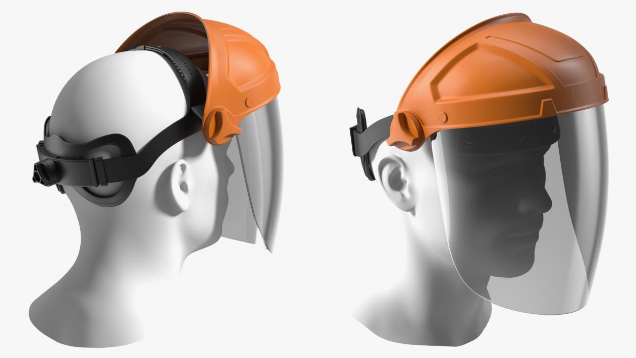 Dark Visor Face Shield 3D