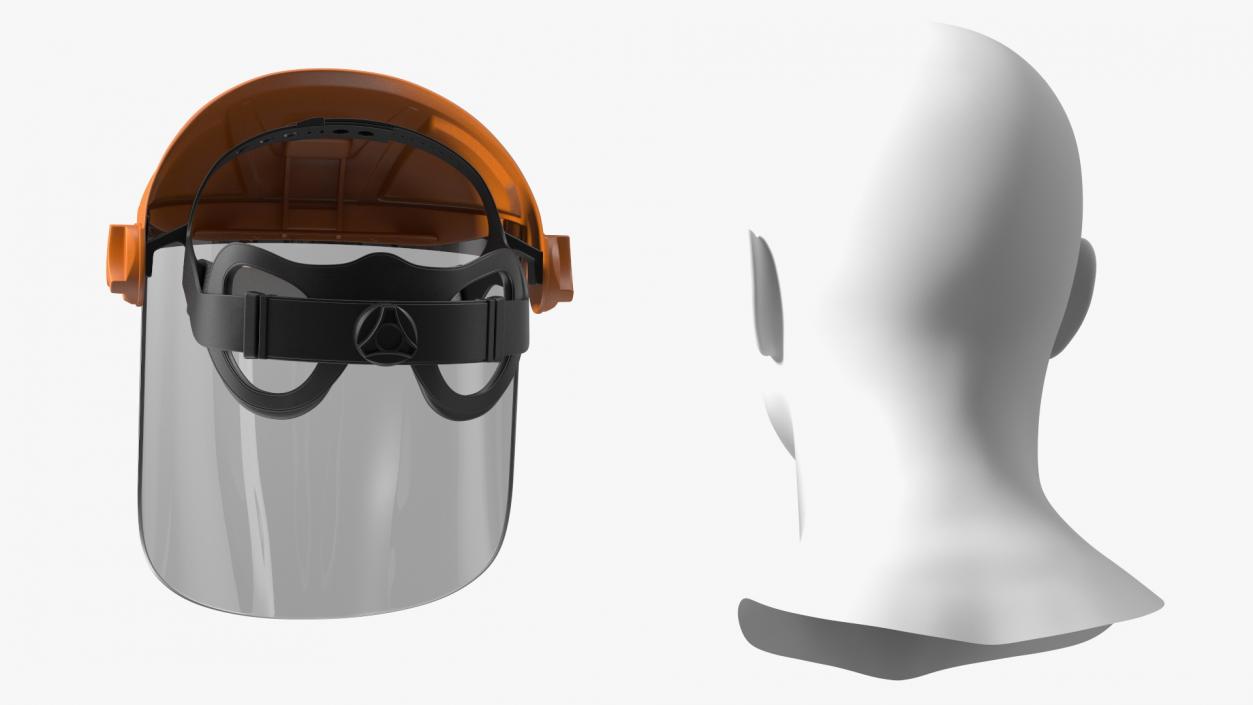 Dark Visor Face Shield 3D