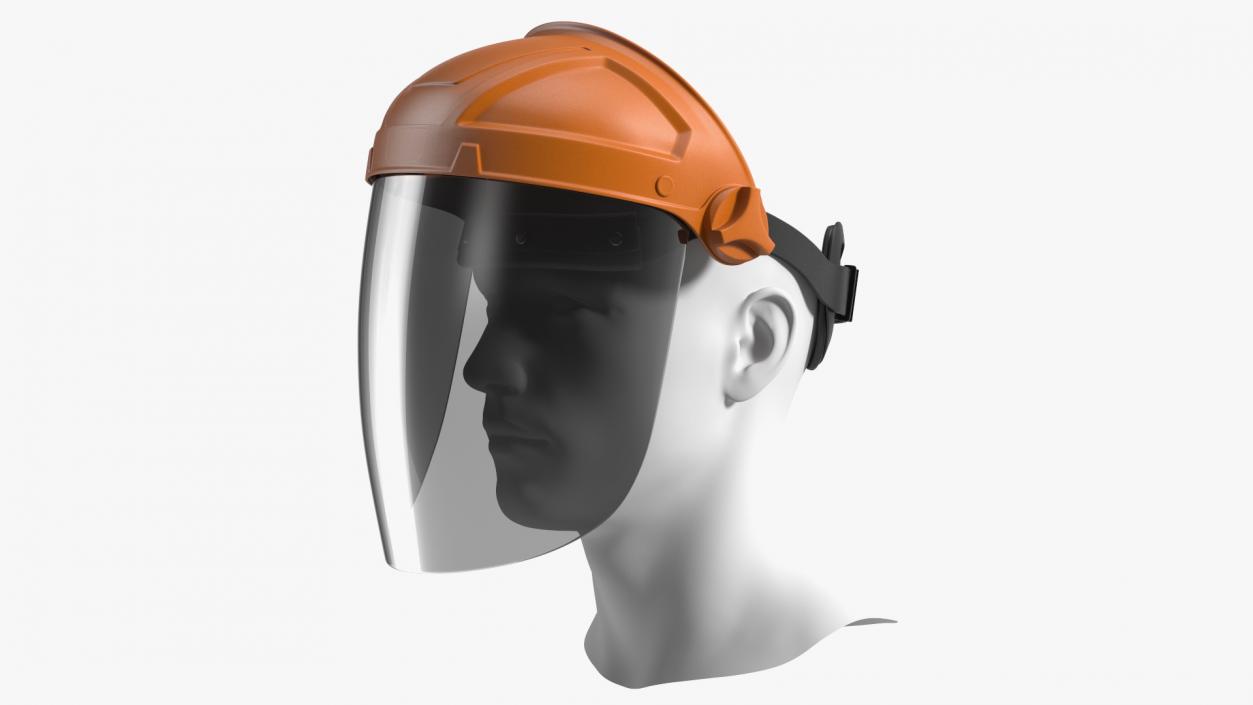 Dark Visor Face Shield 3D