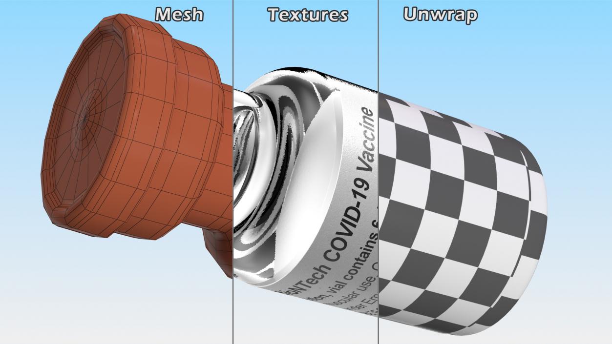 Pfizer Covid19 Vaccine 3D