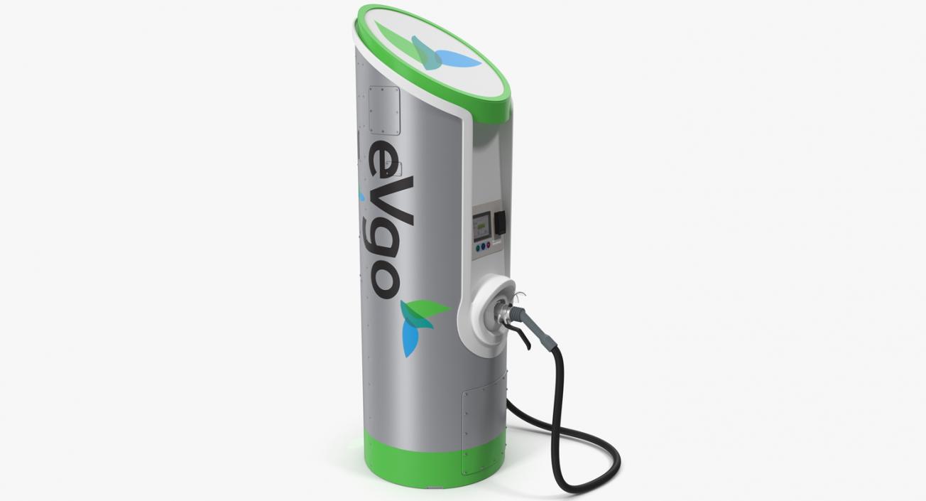 3D Electric Vehicle Chargers Collection 4 model