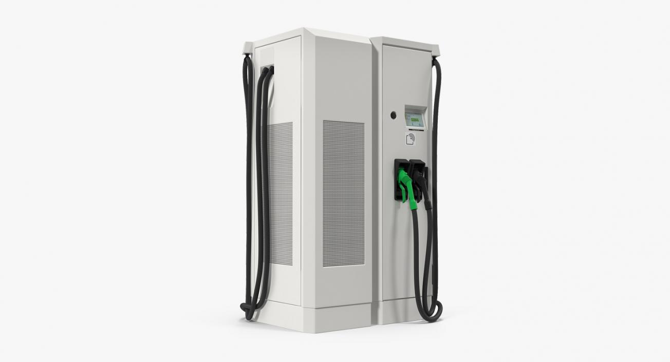 3D Electric Vehicle Chargers Collection 4 model