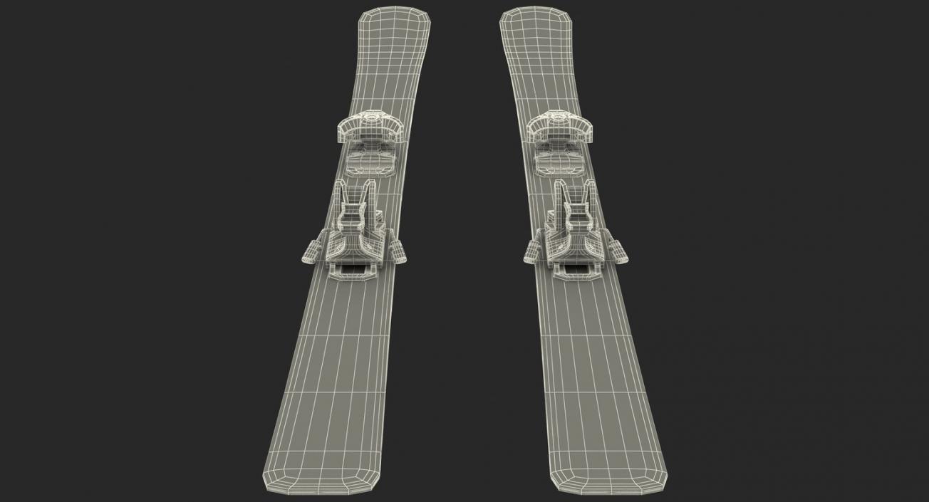 3D model Skier and Equipment 3D Models Collection