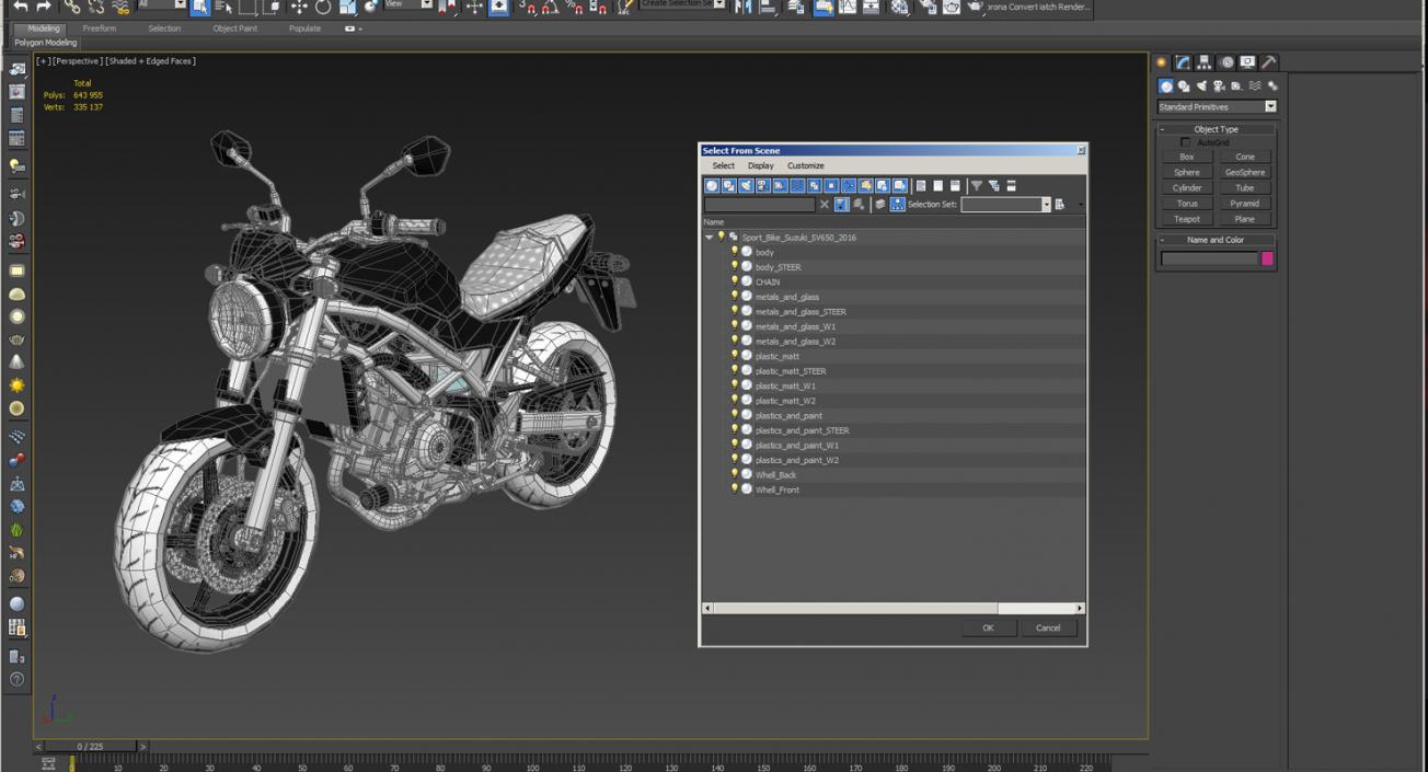 3D Sport Bike Generic model