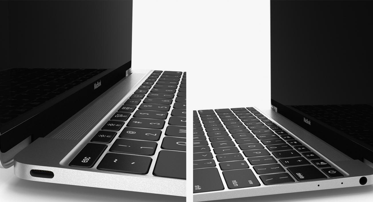 3D model Apple MacBooks 2018 Collection