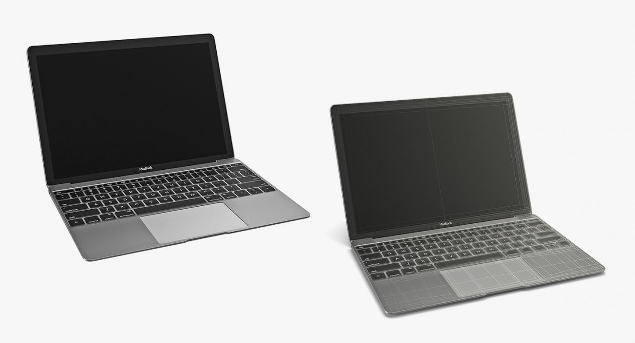 3D model Apple MacBooks 2018 Collection