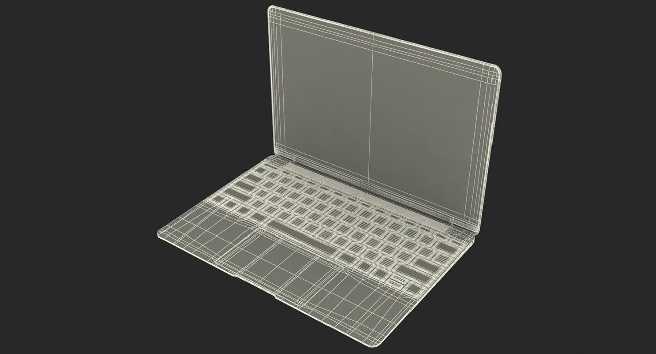 3D model Apple MacBooks 2018 Collection