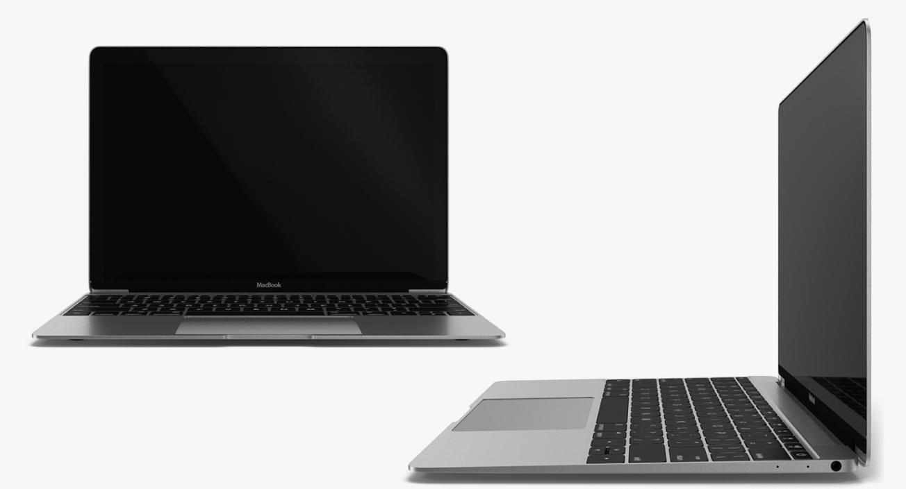 3D model Apple MacBooks 2018 Collection