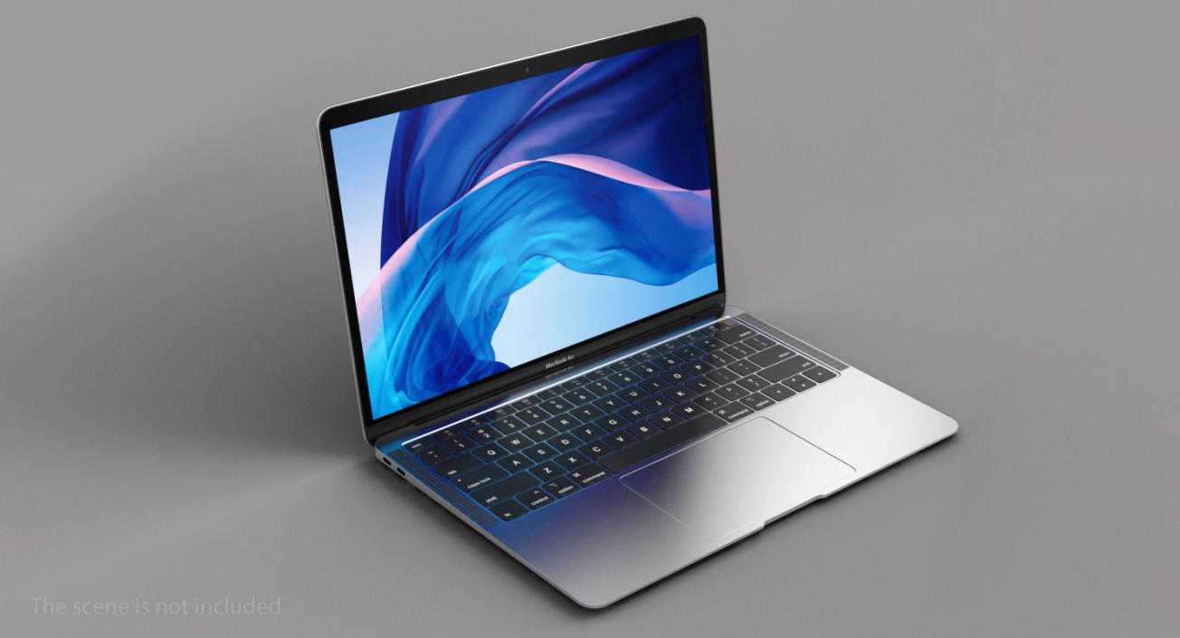 3D model Apple MacBooks 2018 Collection